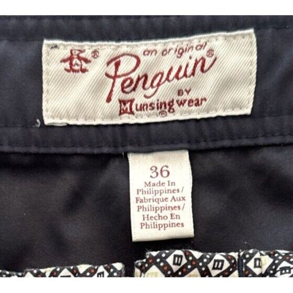 Penguin 36" Men's 11" Inseam Board Short GRAY/WHITE DESIGN ~ EXCELLENT - Picture 8 of 11